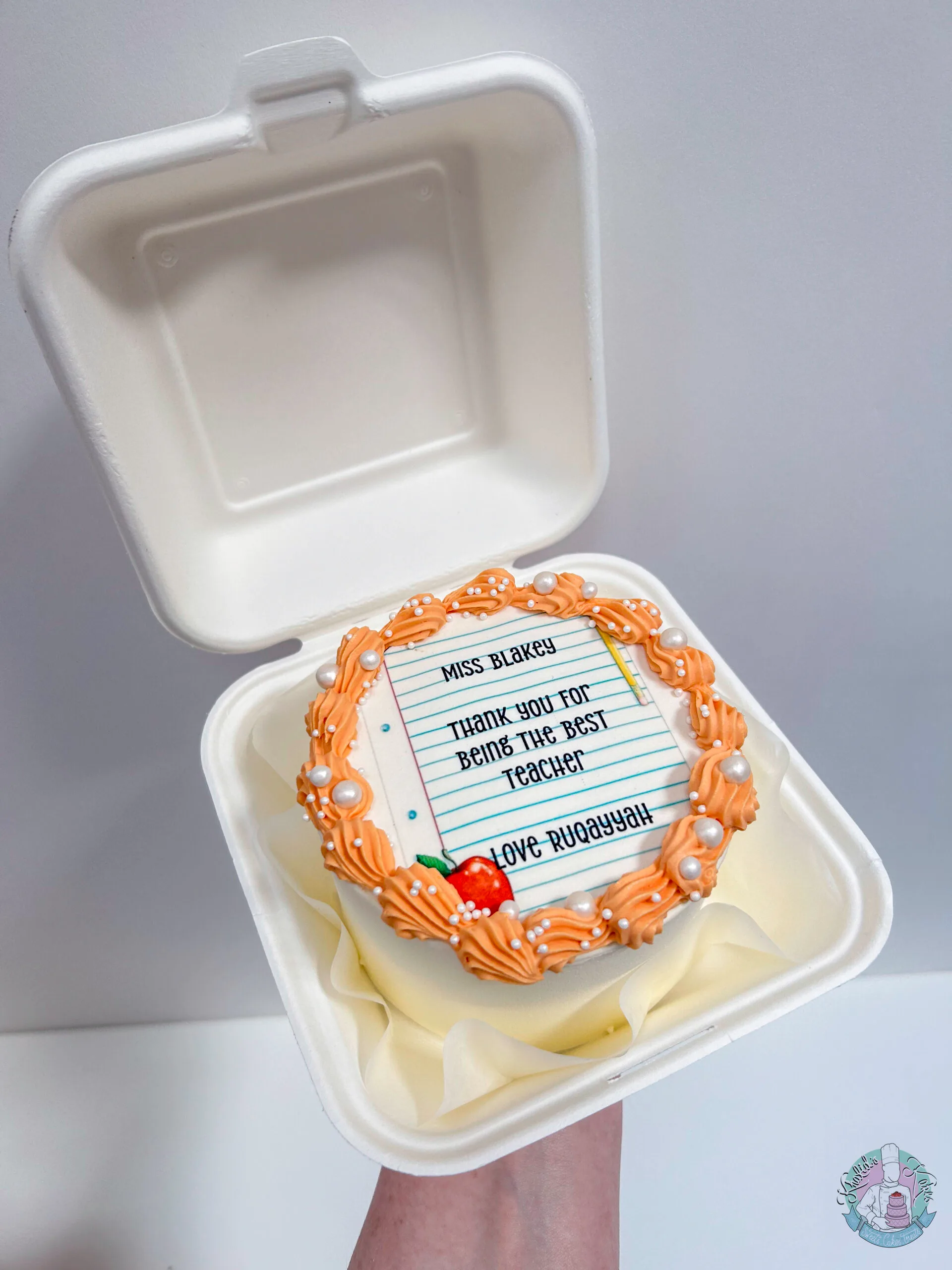 Teachers Gift Cake