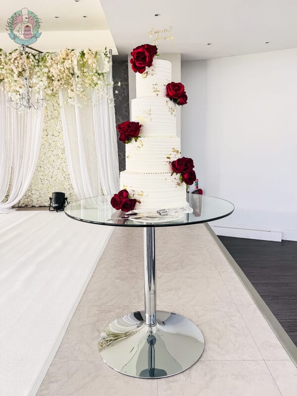 Bevelled Wedding Cake
