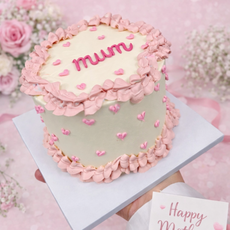 Mothers Day Mini Sweetheart Cake