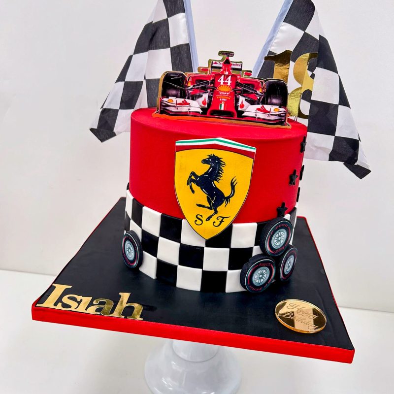 F1 birthday cake