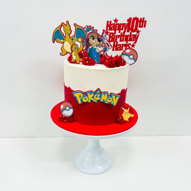 Pokemon kid's cake Birmingham