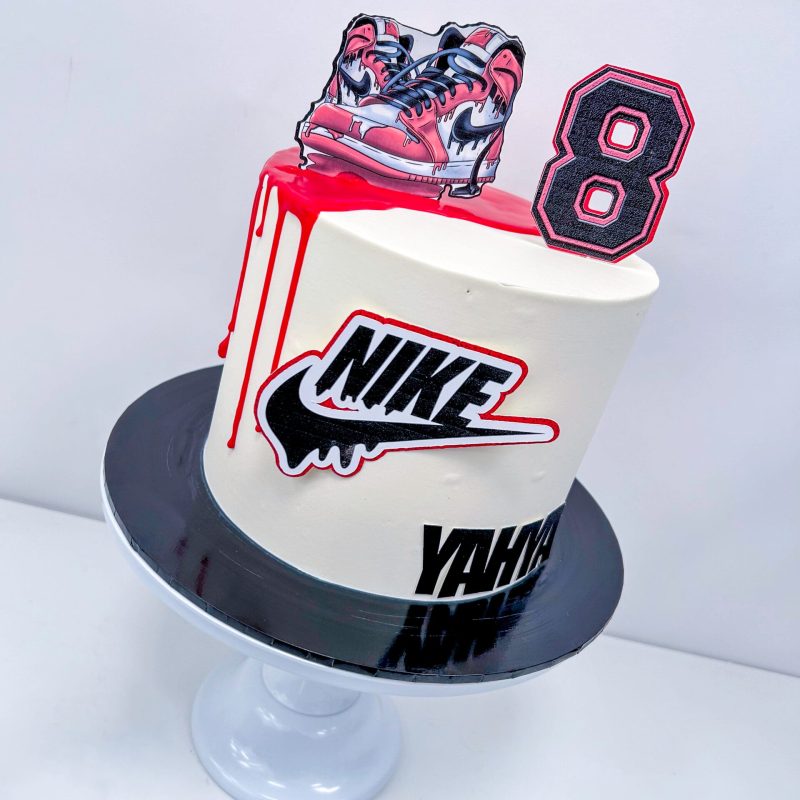 Nike drip cake