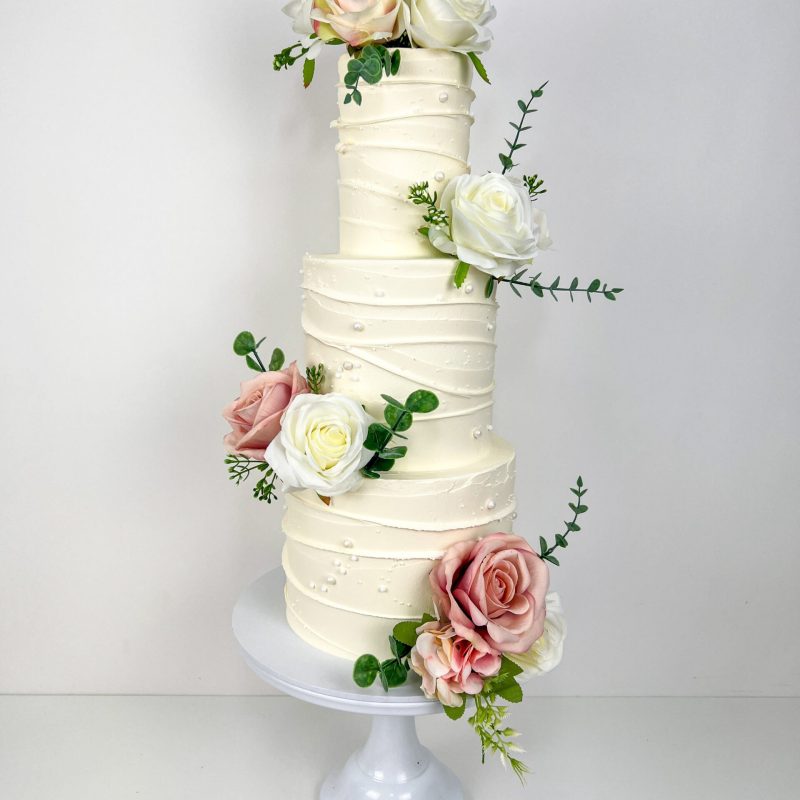 Wave wedding cake Birmingham