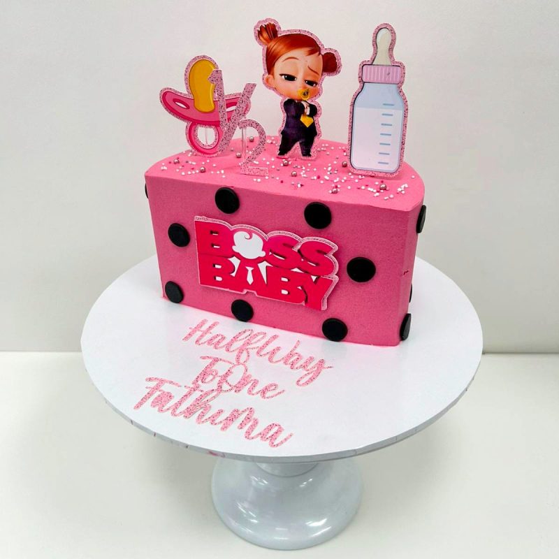 Boss Baby 1/2 year cake