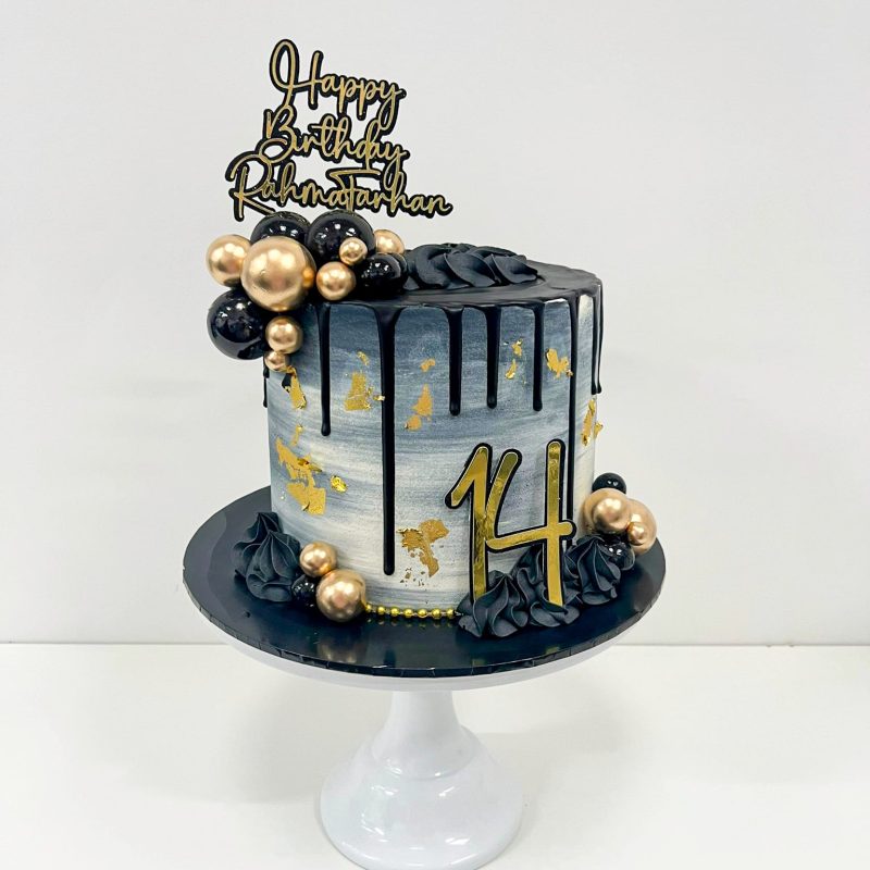 Birthday Drip Cake