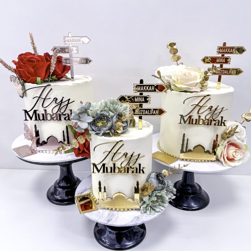 Umrah & Hajj Mubarak cake