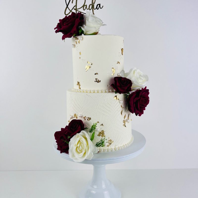 Two Tier Wedding Cake | Birmingham