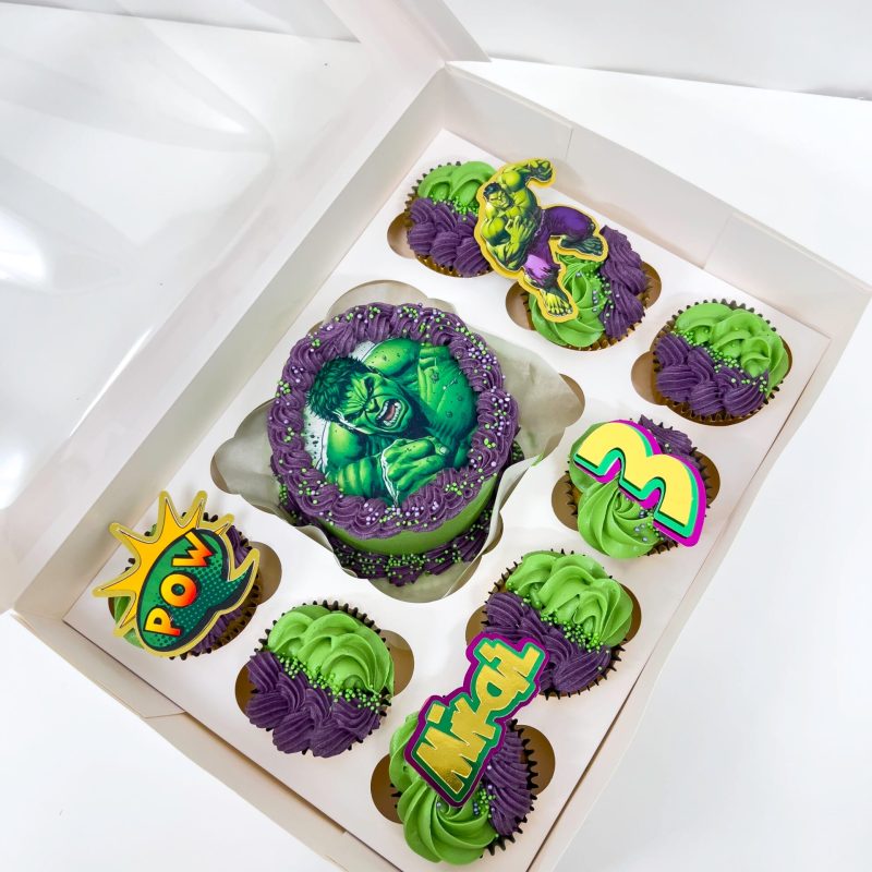 Hulk Bento cake