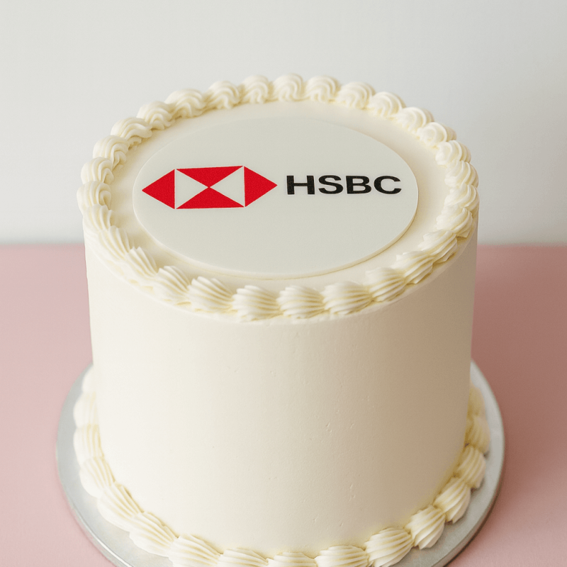 Corporate Logo Cake