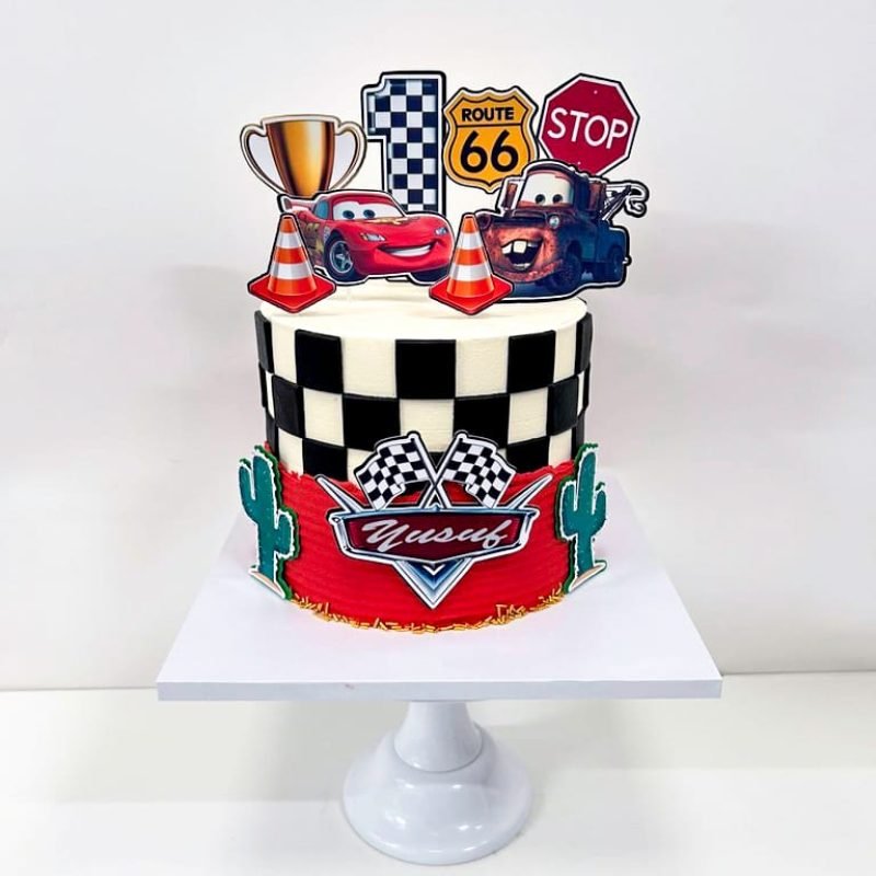 Lightning Mcqueen Cake 2