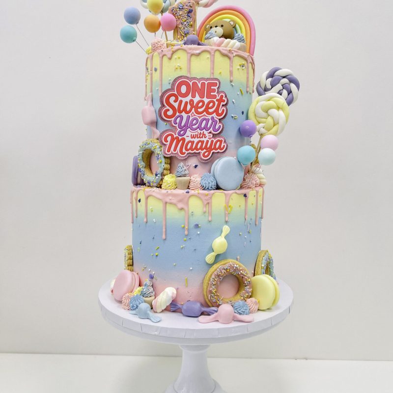 One Sweet Year Cake