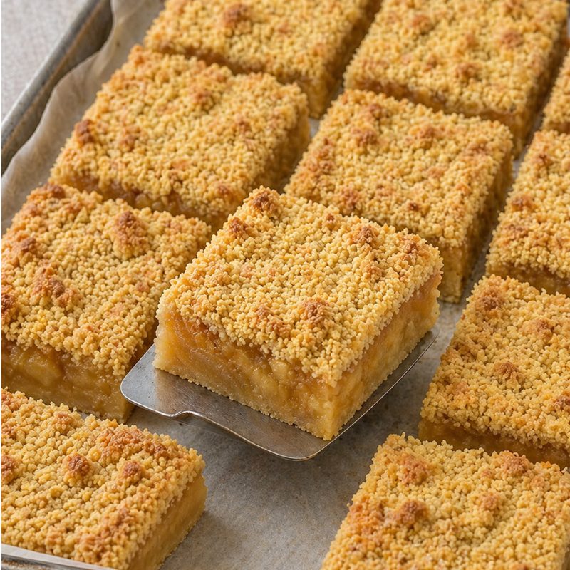Apple Crumble Traybake