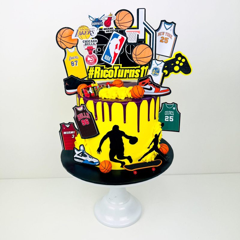 Jordan Basketball Cake