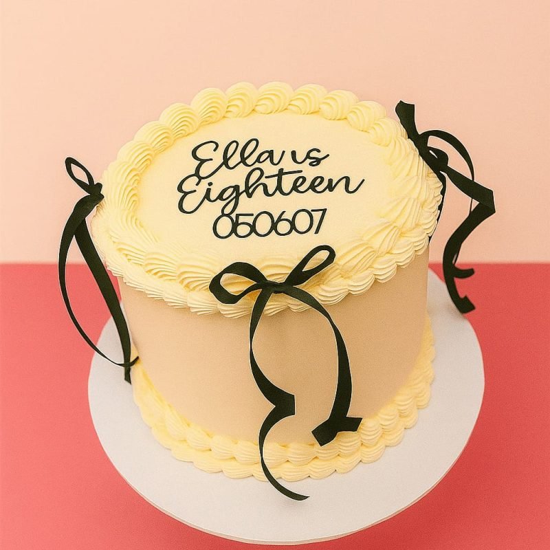 Mini Bow Cake