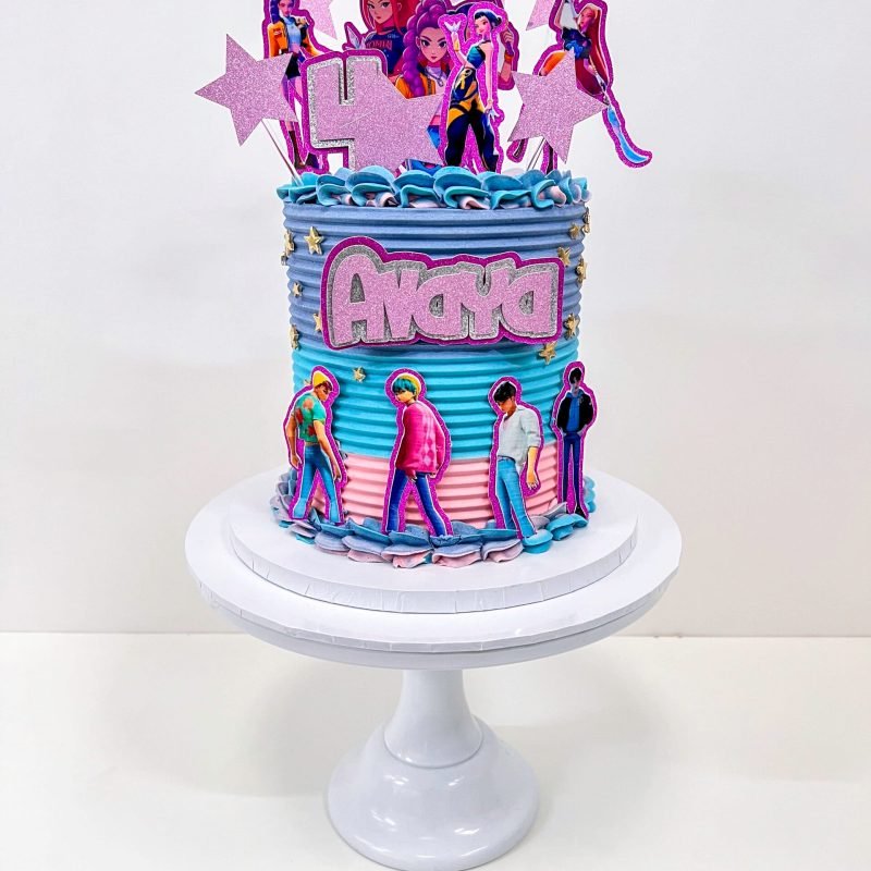 Kpop Demon Hunters Cake