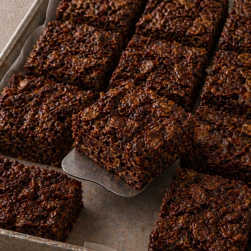 Chocolate Hedgehog Traybake