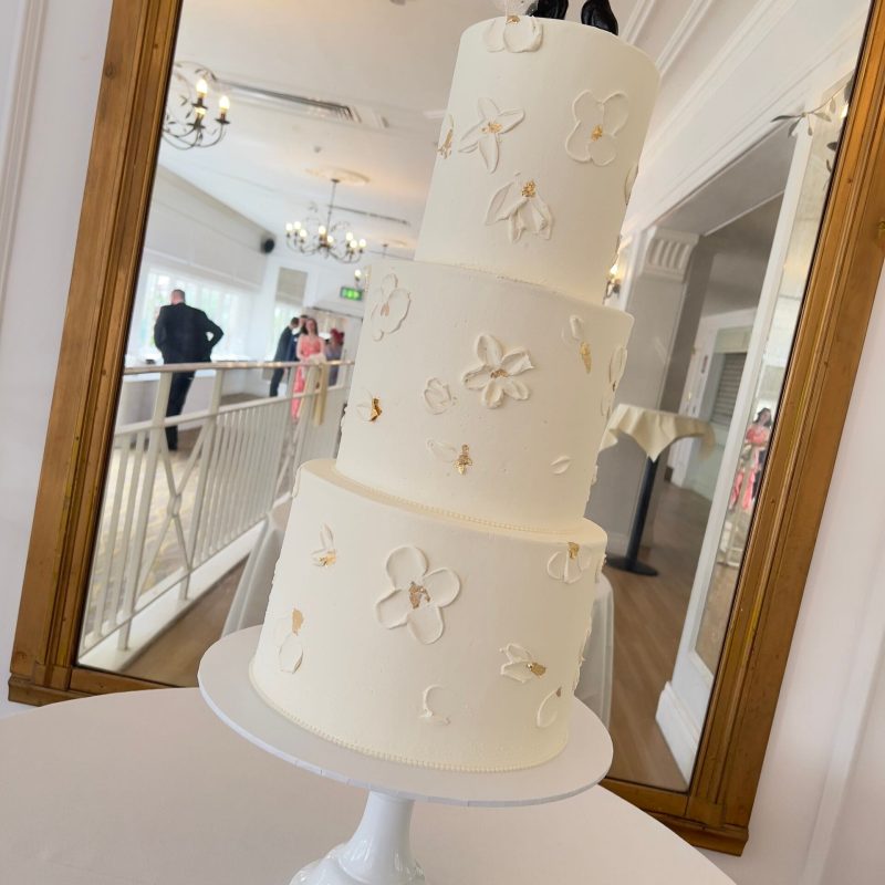 Textured Wedding Cake