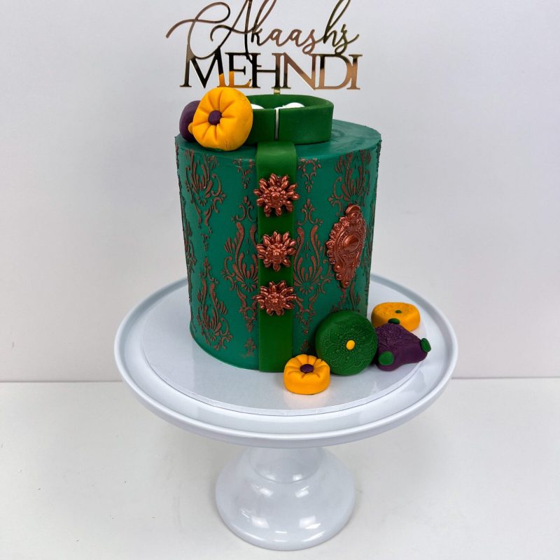 Shawani Mehndi Cake Birmingham