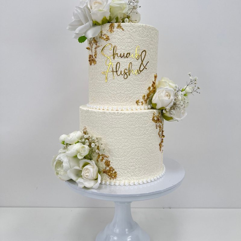 Stencil Wedding Cake 3