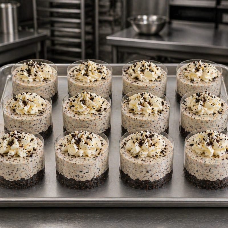 Oreo mini cheesecakes