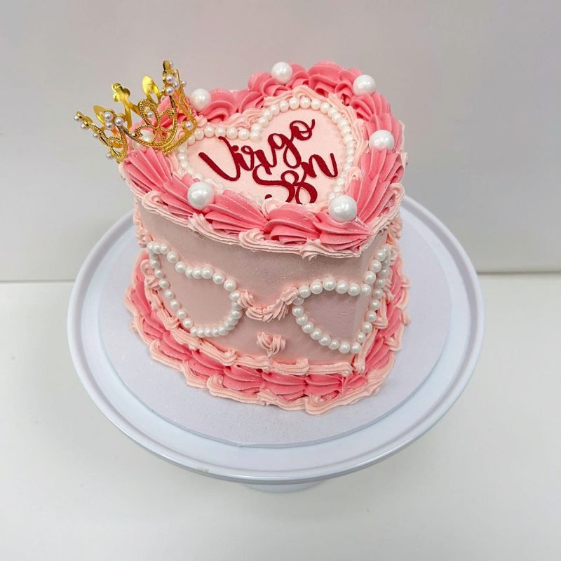 Tiara Heart Cake