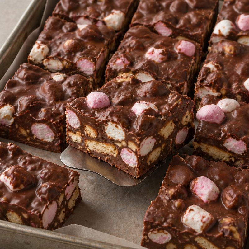 Rocky Road Traybake