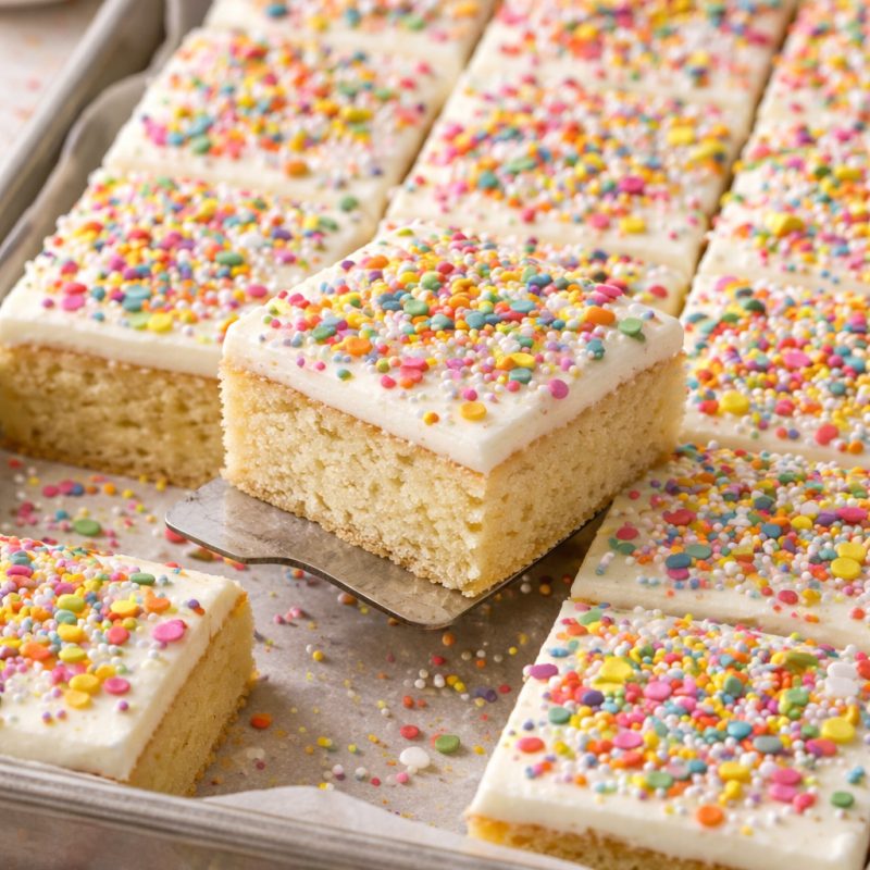 Old School Sprinkle Cake