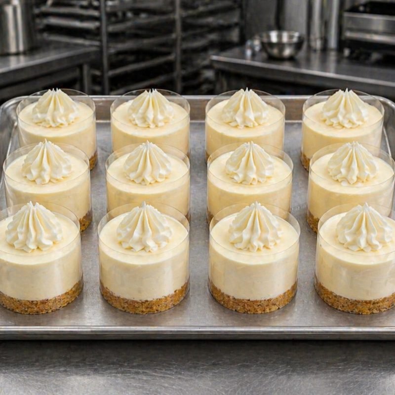 Vanilla Mini Cheesecakes