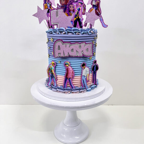 Kpop Demon Hunters Cake