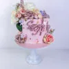 Butterfly Stencil Cake