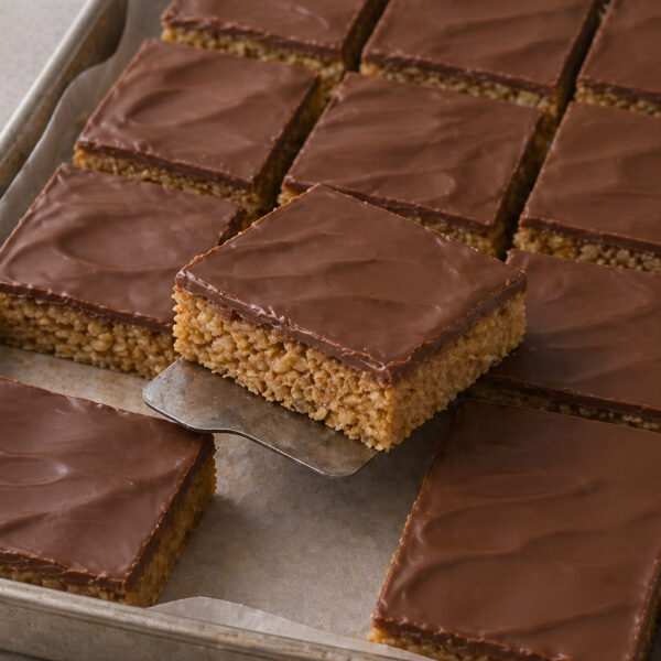 Chocolate Covered Flapjack Traybake