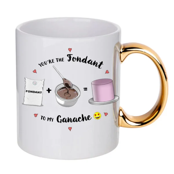Shop 518 You're the Fondant to My Ganache Mug