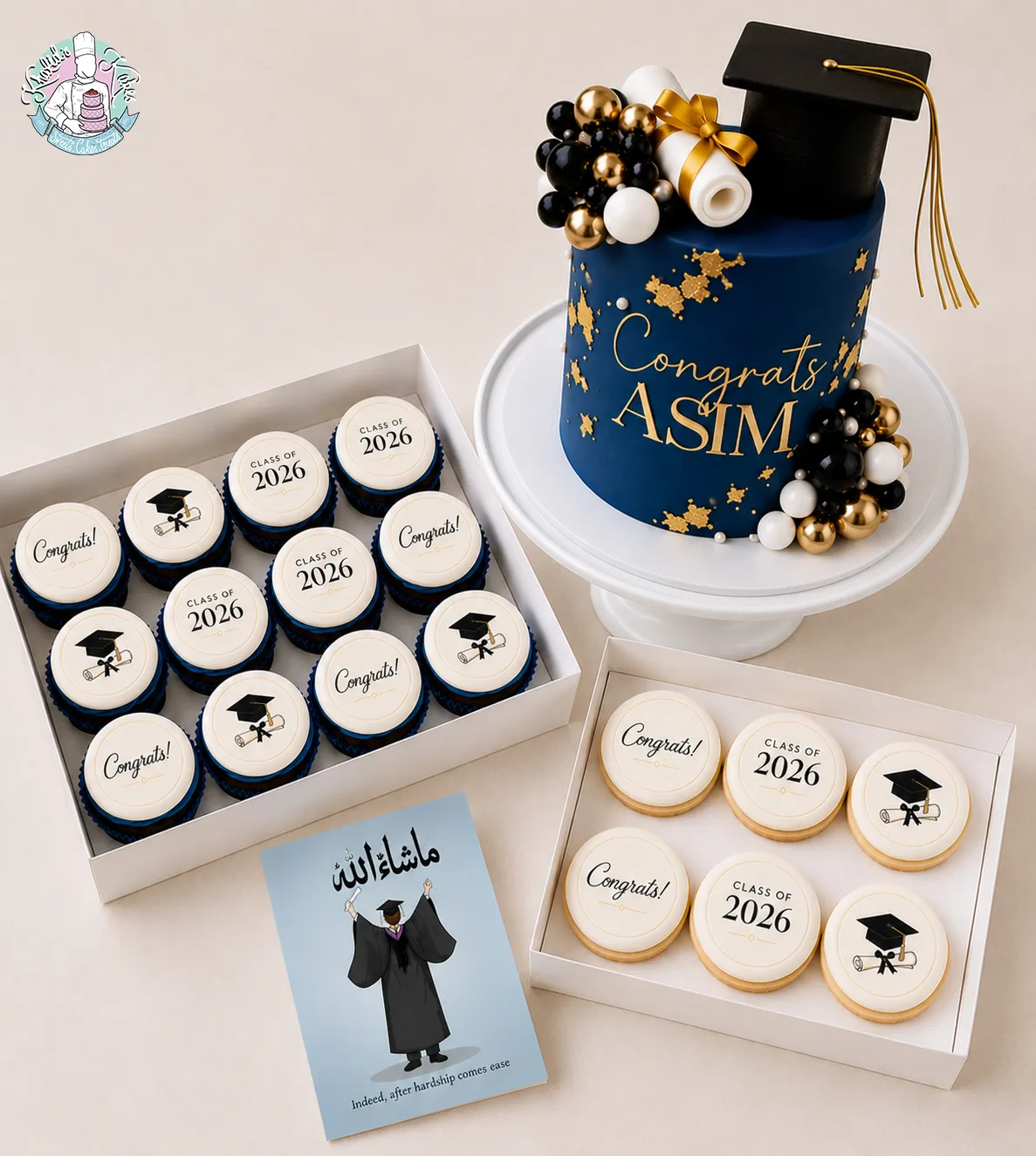 Graduation Cake Package – Khalids Kakes Birmingham