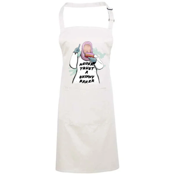 Shop 499 Never Trust a Skinny Baker Apron
