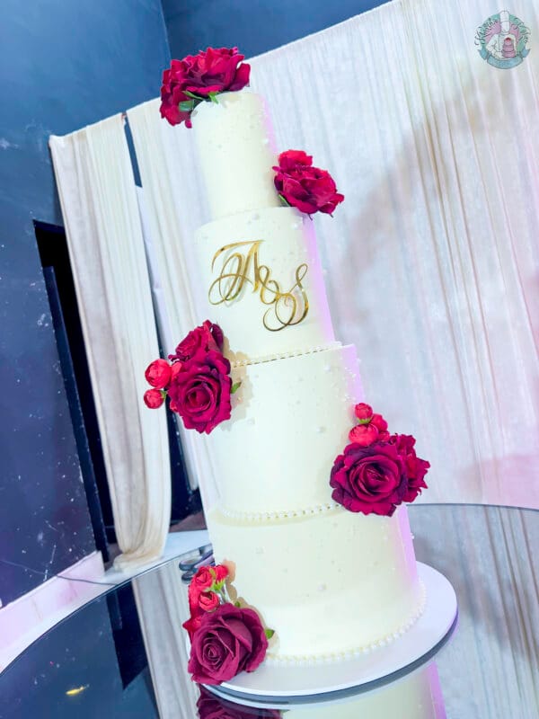Pearl Wedding Cake