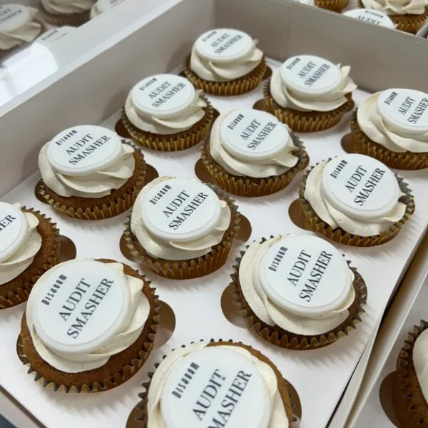 Shop 17 Logo Cupcakes