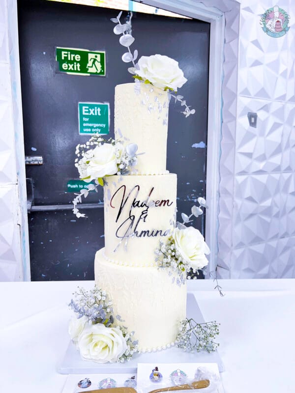 Stencil Wedding Cake 2