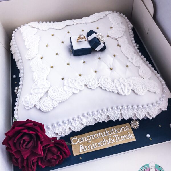 Shop 313 Engagement Pillow Cake