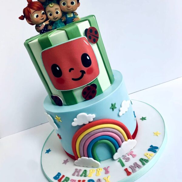 Shop 327 2 Tier Cocomelon Cake