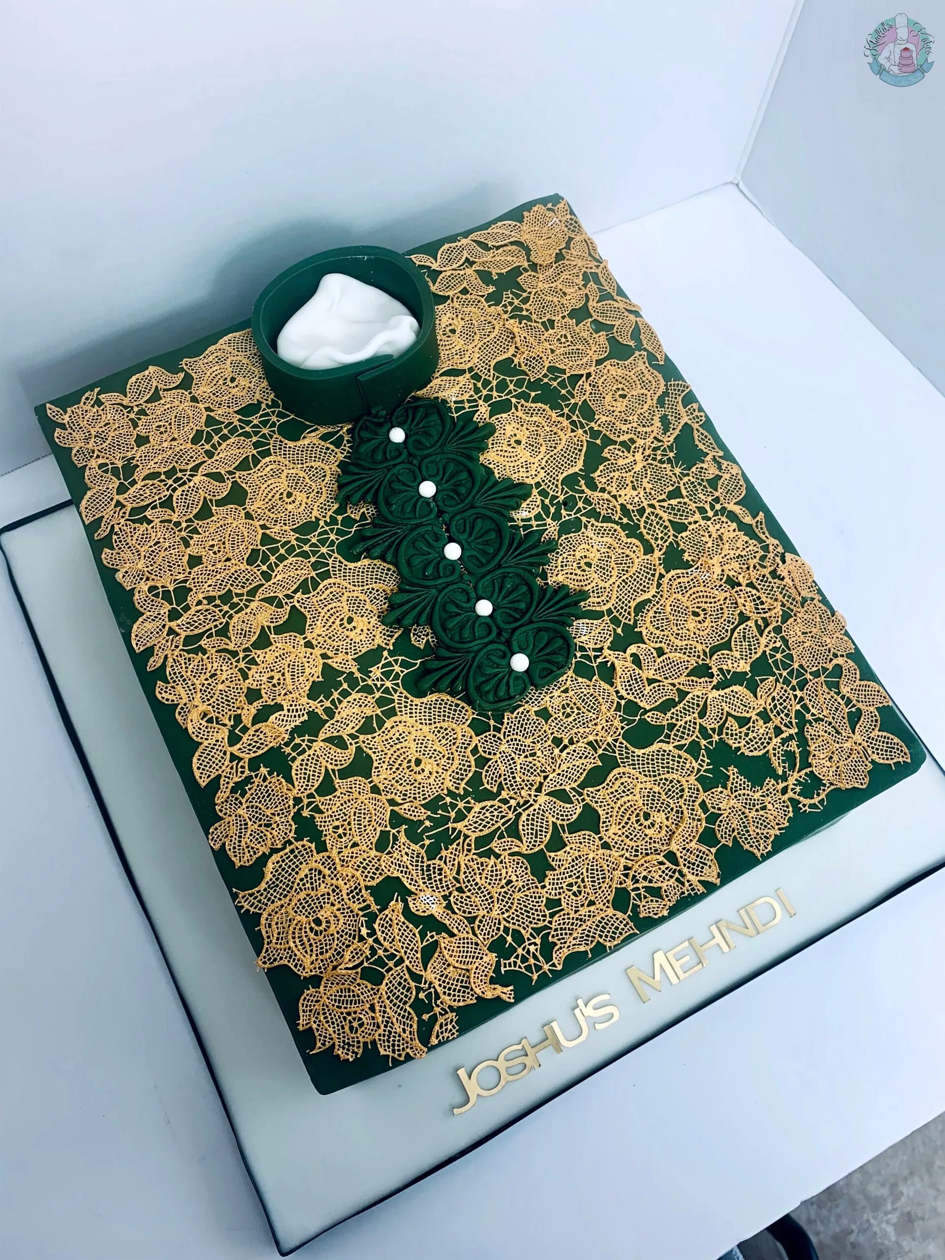 Shawani Mehndi Cake 2 - Image 3