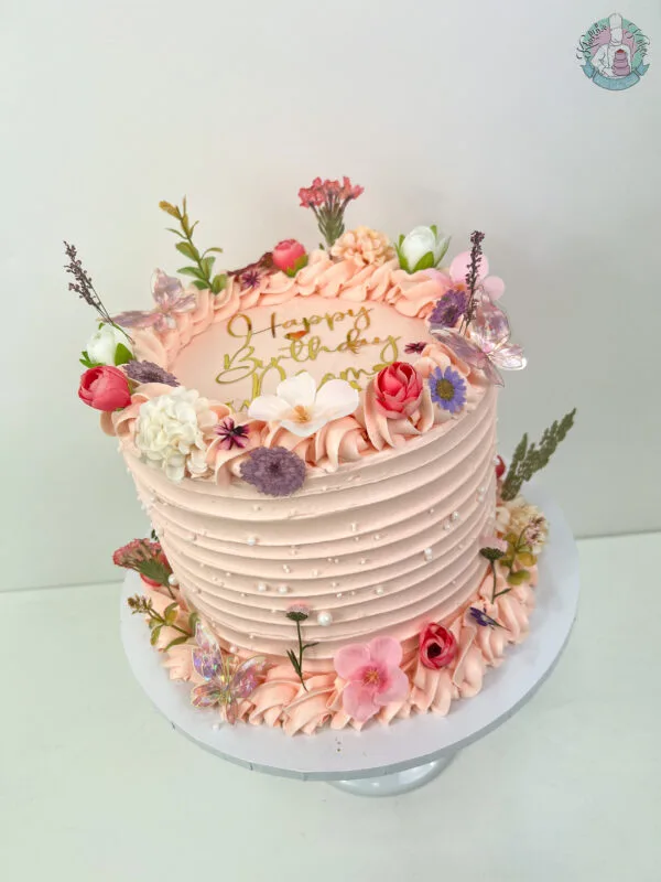 Floral Birthday Cake