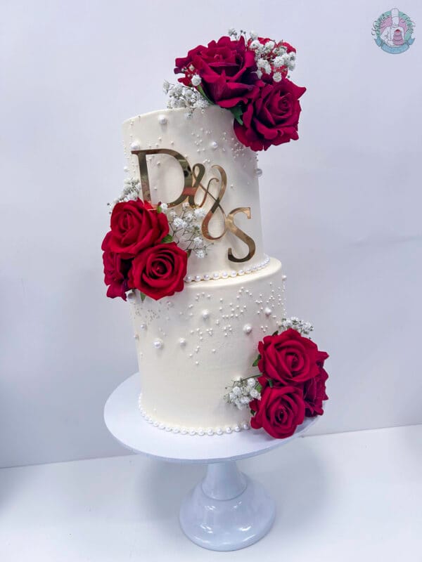Pearl Wedding Cake