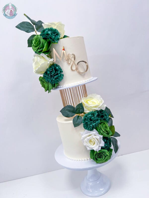 Cage Wedding Cake