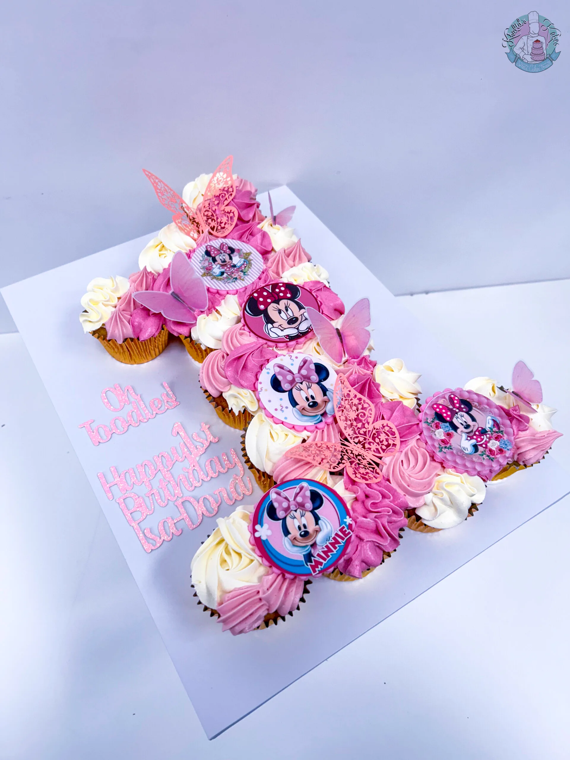 Number Cupcake Platter