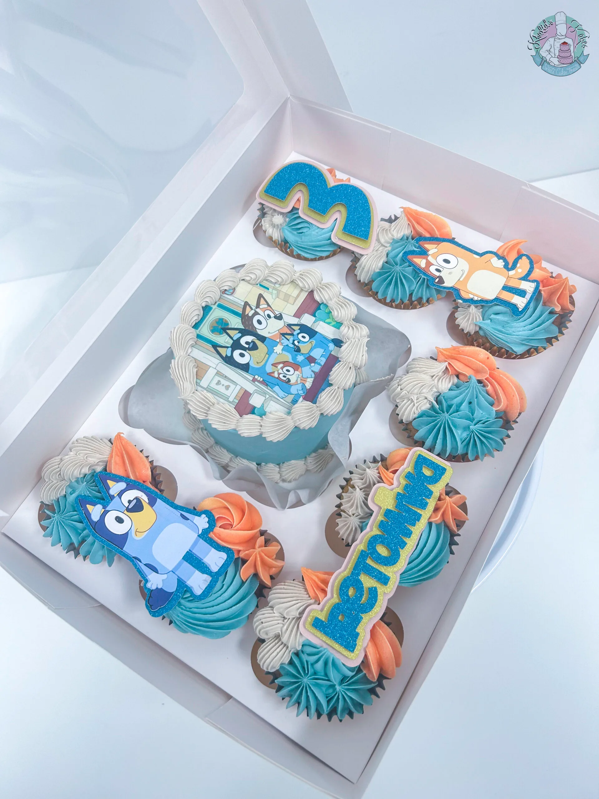 Bluey Bento Cake