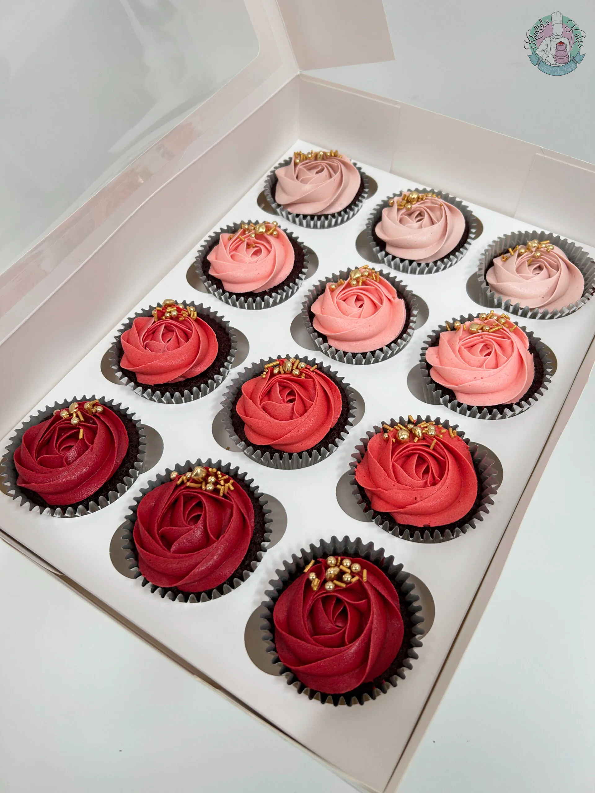 Ombre Cupcakes