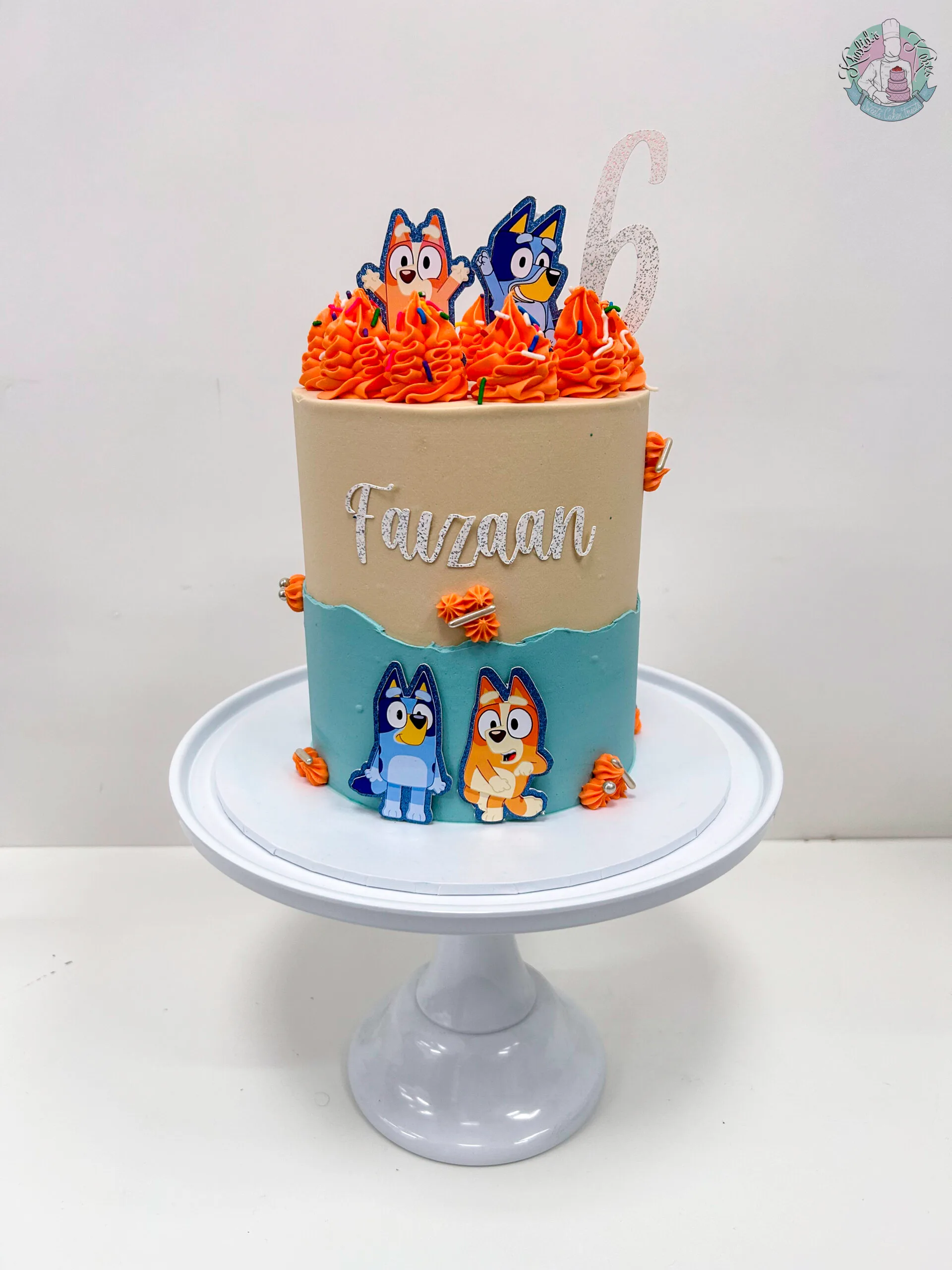 Bluey Cake