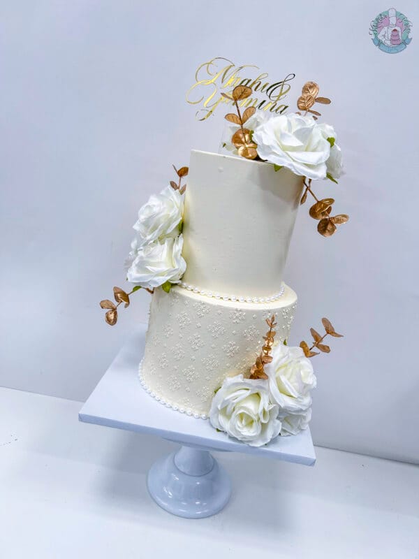 Stencil Wedding Cake 3