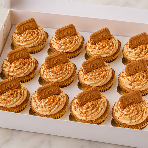 Lotus Biscoff Cupcakes