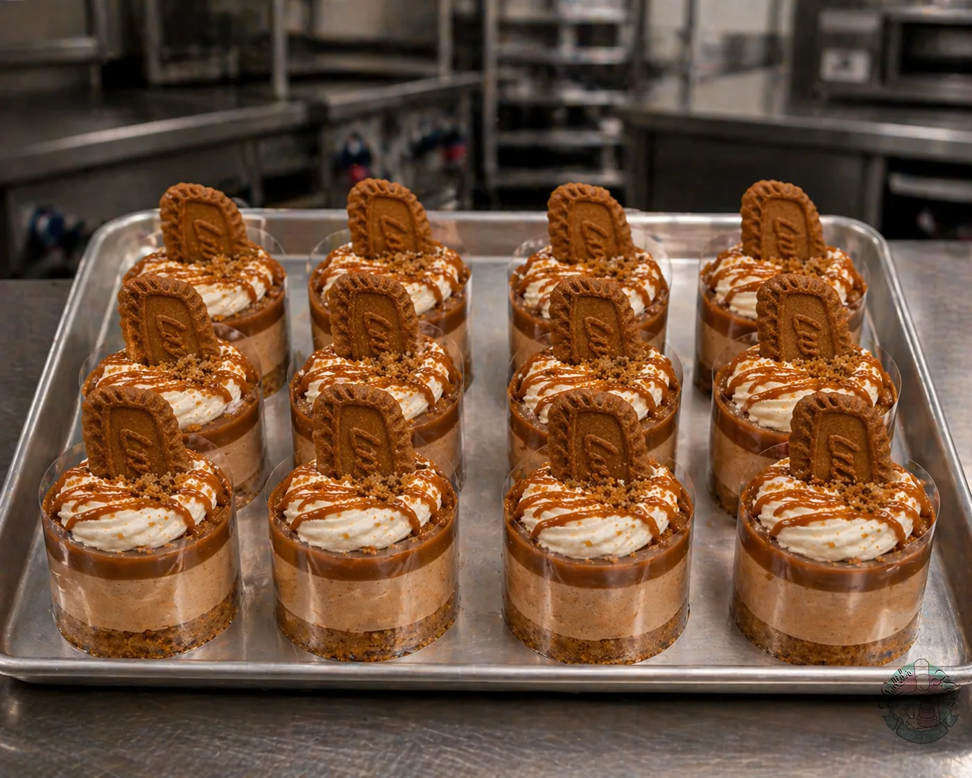 lotus biscoff mini cheesecakes